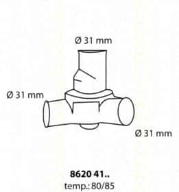 Термостат Triscan 8620 4180