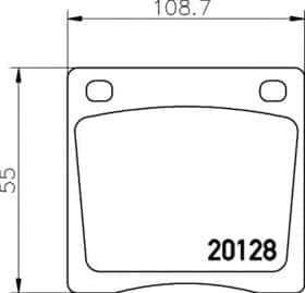 Тормозные колодки Pagid T0800