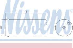 Осушитель кондиционера Nissens 95405