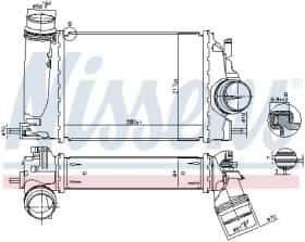 Інтеркулер Nissens 961266