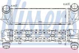 Інтеркулер Nissens 96322