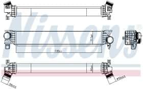 Интеркулер Nissens 961315