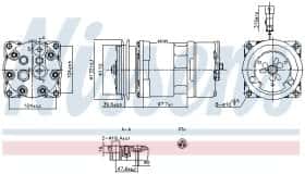 Компресор кондиціонера Nissens 891098