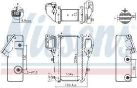 Інтеркулер Nissens 961586
