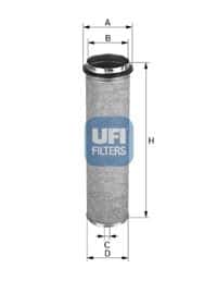 Фильтр добавочного воздуха UFI 27.055.00