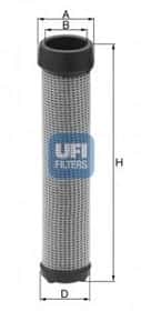 Фильтр добавочного воздуха UFI 27.A45.00