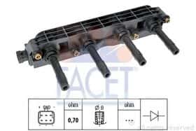 Катушка зажигания Facet 9.6299