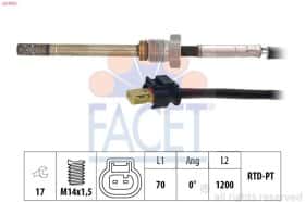 Датчик температуры выхлопных газов Facet 220055