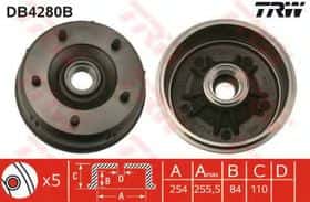 Гальмівний барабан TRW DB4280B