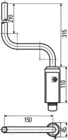 Кронштейн наружного зеркала Behr Hella 8HG 561 107-001