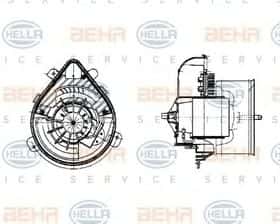 Вентилятор салону Behr Hella 8EW 009 159-271
