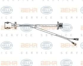 Регулятор вентилятора салону Behr Hella 5HL 351 321-101 Регулятор вентилятора салону Behr Hella 5HL 351 321-101
