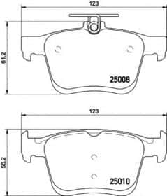 Тормозные колодки Behr Hella 8DB 355 020-271