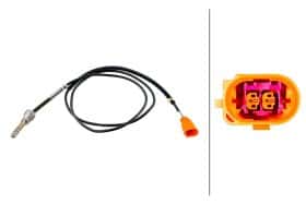 Датчик температури вихлопних газів Behr Hella 6pt010376961