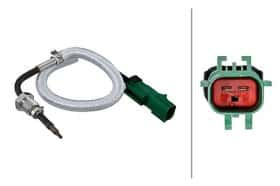 Датчик температури вихлопних газів Behr Hella 6pt010376541