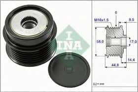 Муфта генератора INA 535 0271 10