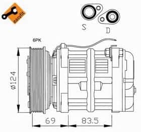 Компрессор кондиционера