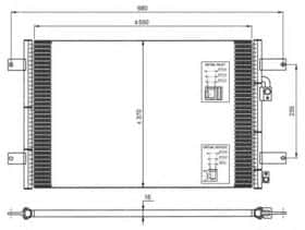 Радіатор кондиціонера