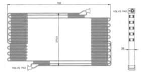 Радіатор кондиціонера NRF 35472