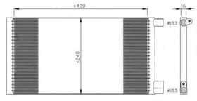 Радиатор кондиционера
