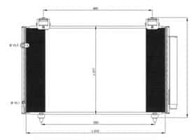 Радиатор кондиционера Радиатор кондиционера