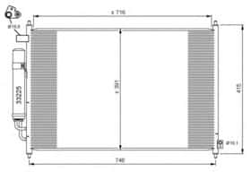 Радиатор кондиционера Радиатор кондиционера