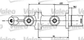 Головний гальмівний циліндр Valeo 350454