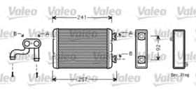 Радиатор печки Valeo 812360