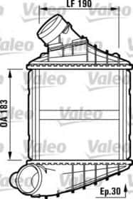 Интеркулер Valeo 817459