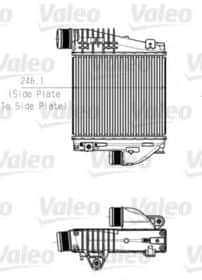 Інтеркулер Valeo 818290