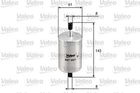 Топливный фильтр Valeo 587001