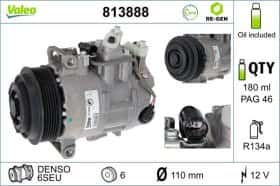 Компресор кондиціонера Valeo 813888