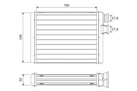 Радиатор печки Valeo 811596