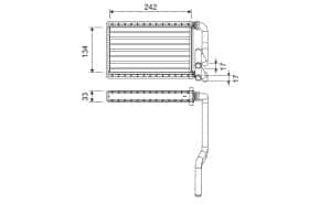 Радиатор печки Valeo 811578