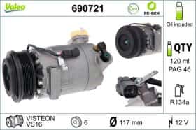 Компресор кондиціонера Valeo 690721