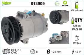 Компрессор кондиционера Valeo 813909