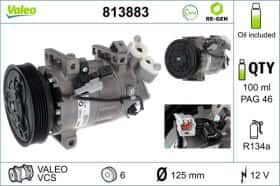 Компресор кондиціонера Valeo 813883