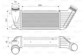 Інтеркулер Valeo 818651