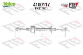 Трос зчеплення Valeo 4100117