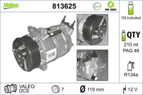 Компрессор кондиционера Valeo 813625