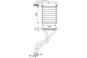 Радиатор печки Valeo 811603