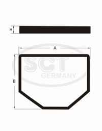 Фільтр салону SCT Germany SAK 266