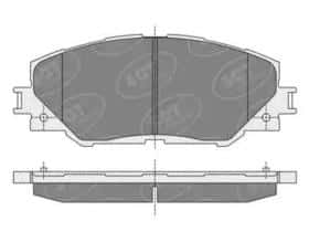 Тормозные колодки SCT Germany sp342pr