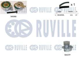 Комплект ременя ГРМ + помпа Ruville 5500051