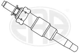 Свічка розжарювання ERA 886047