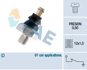 Датчик тиску оливи FAE 10200