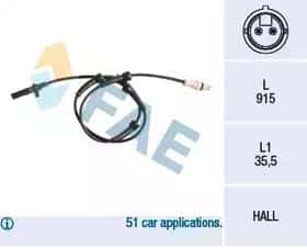 Датчик ABS FAE 78178