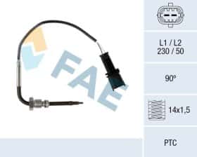 Датчик температури вихлопних газів FAE 68075