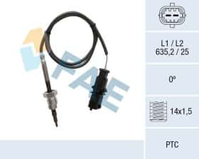 Датчик температури вихлопних газів FAE 68061