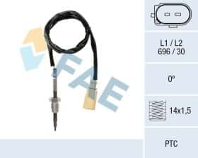 Датчик температури вихлопних газів FAE 68059